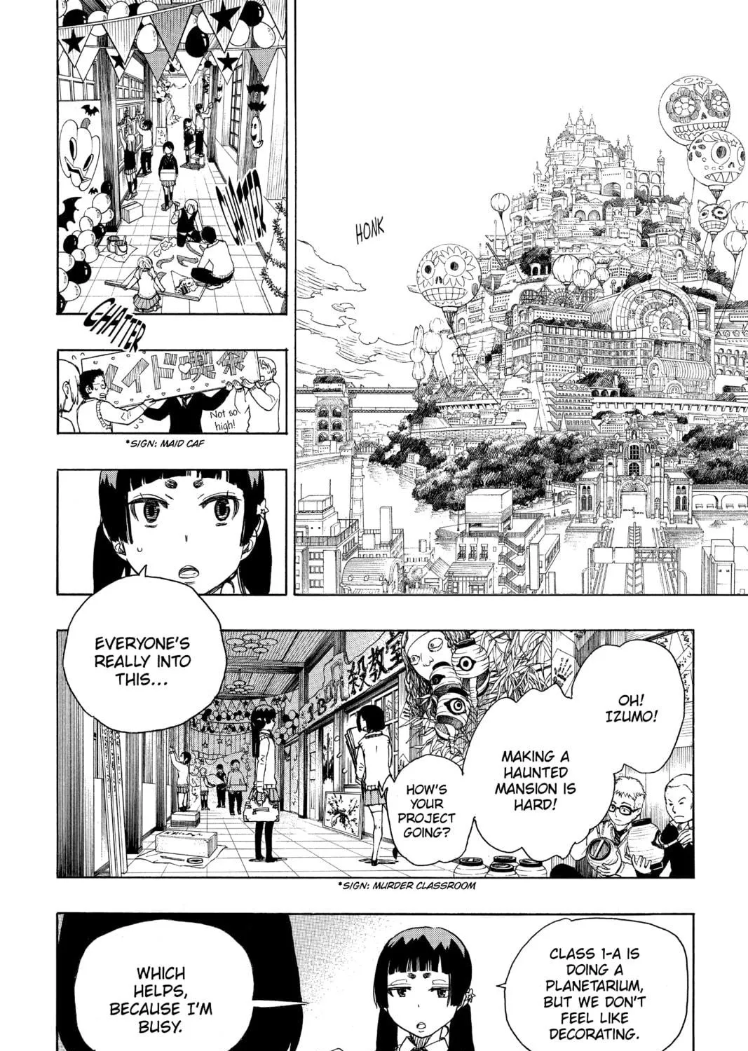 Read Blue Exorcist chapter 47 image 10 on Lezhin