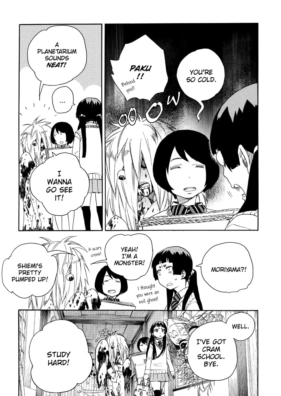 Read Blue Exorcist chapter 47 image 12 on Lezhin