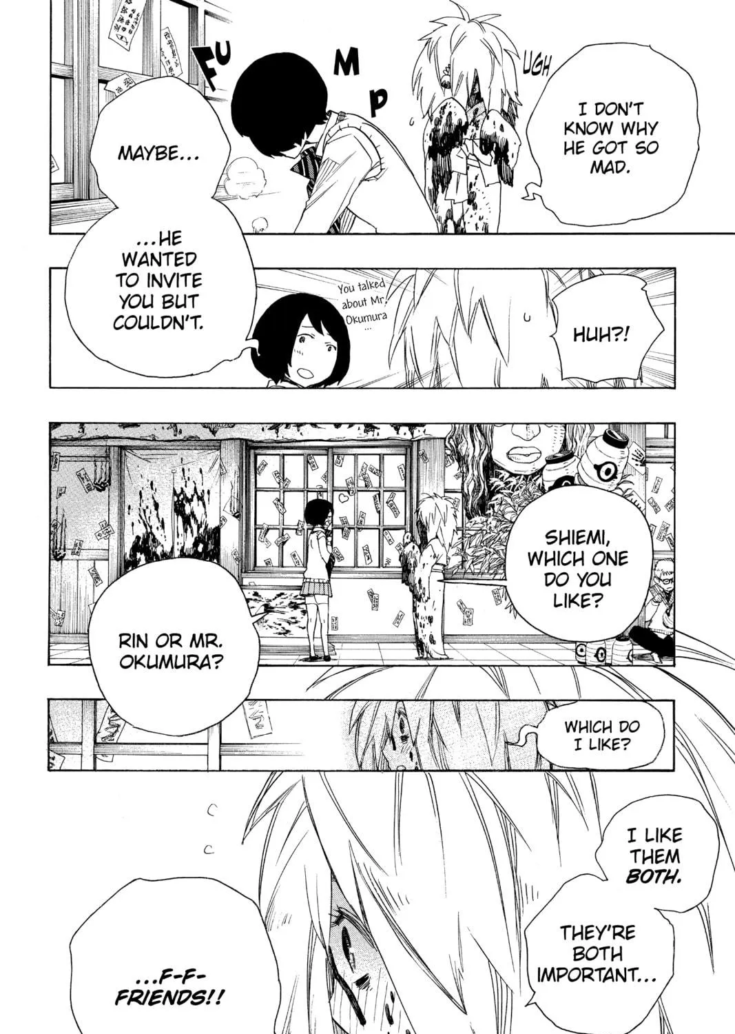 Read Blue Exorcist chapter 47 image 18 on Lezhin
