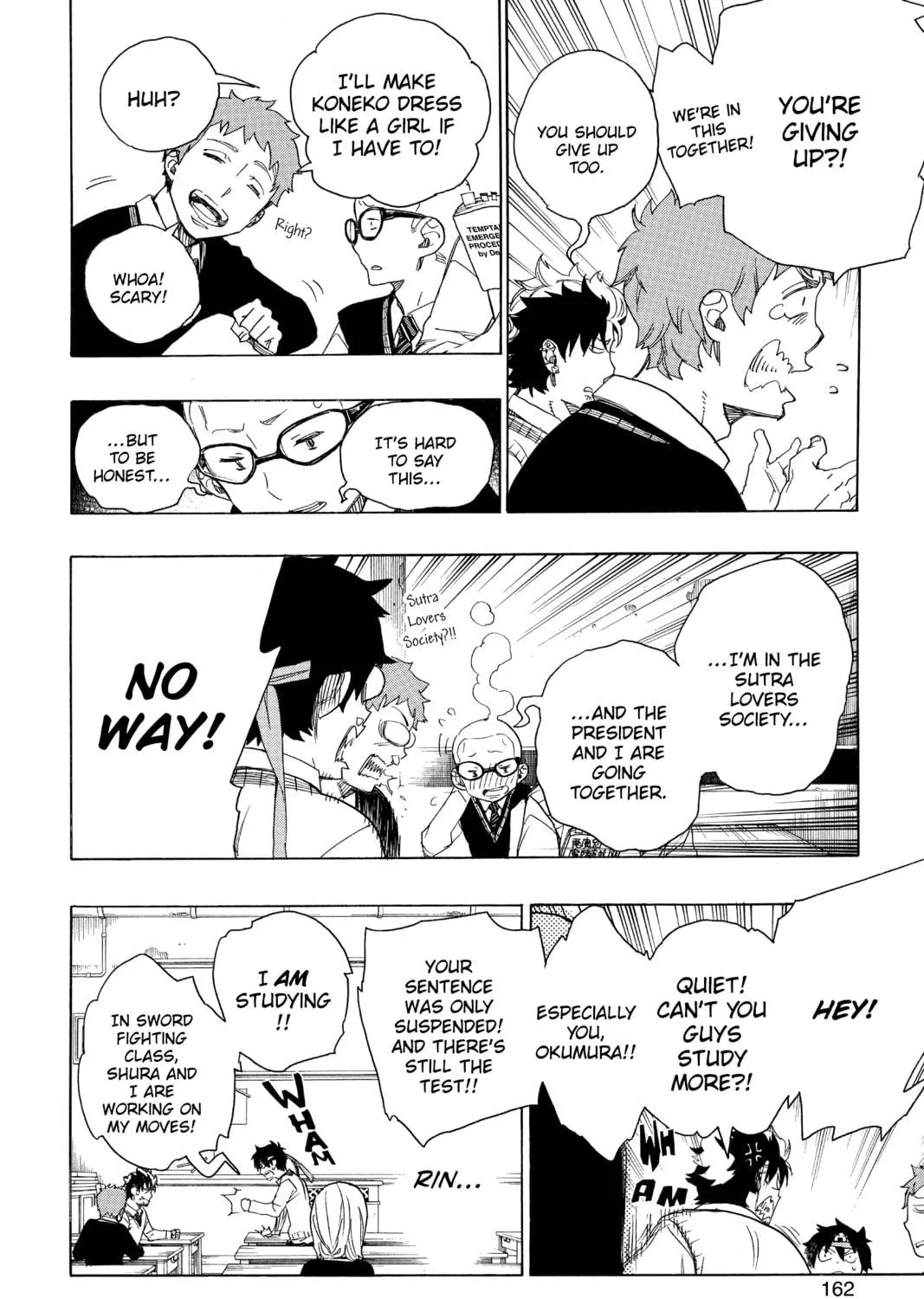 Read Blue Exorcist chapter 47 image 22 on Lezhin