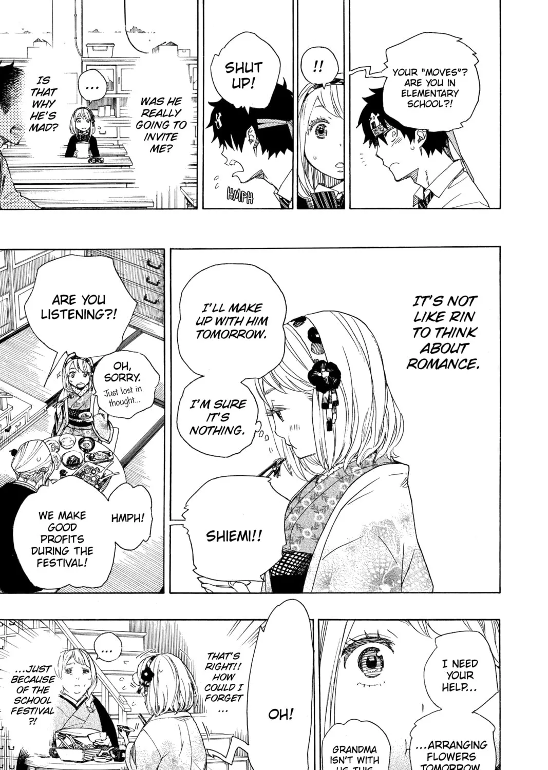 Read Blue Exorcist chapter 47 image 24 on Lezhin