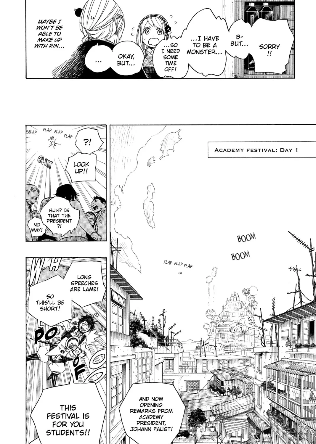 Read Blue Exorcist chapter 47 image 26 on Lezhin
