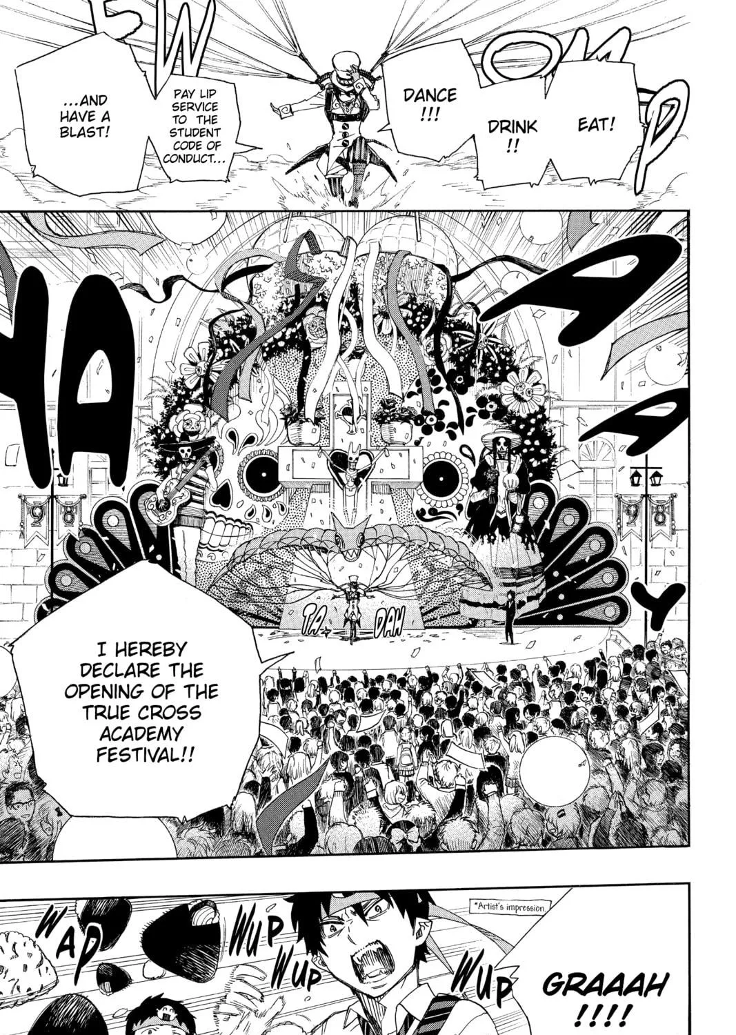 Read Blue Exorcist chapter 47 image 28 on Lezhin