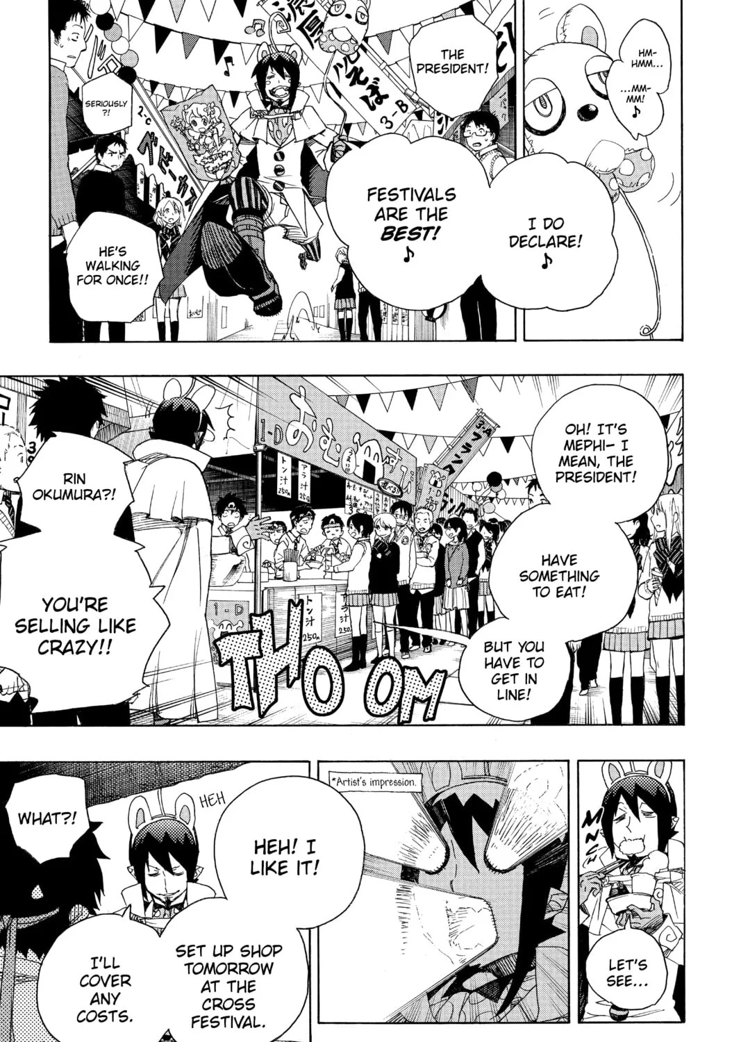 Read Blue Exorcist chapter 47 image 32 on Lezhin