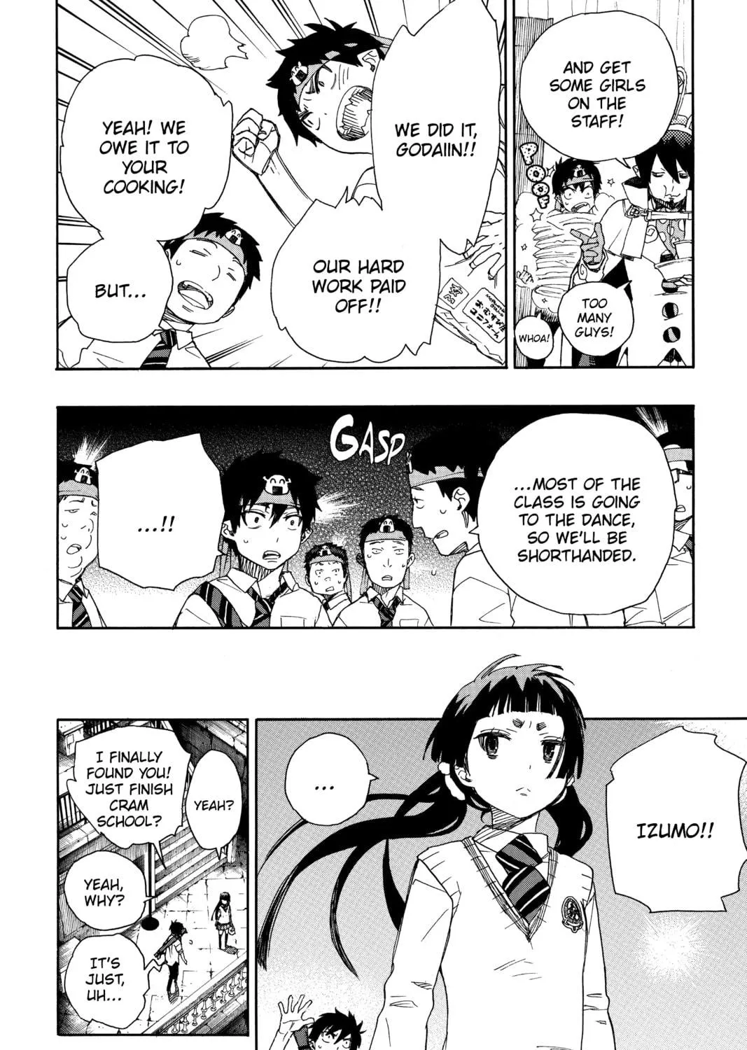 Read Blue Exorcist chapter 47 image 34 on Lezhin