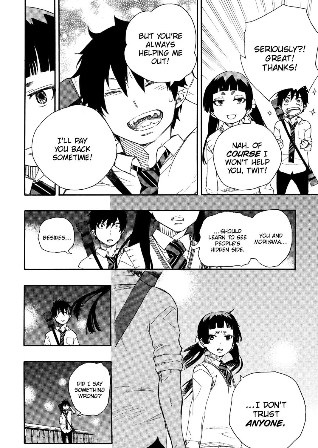 Read Blue Exorcist chapter 47 image 38 on Lezhin
