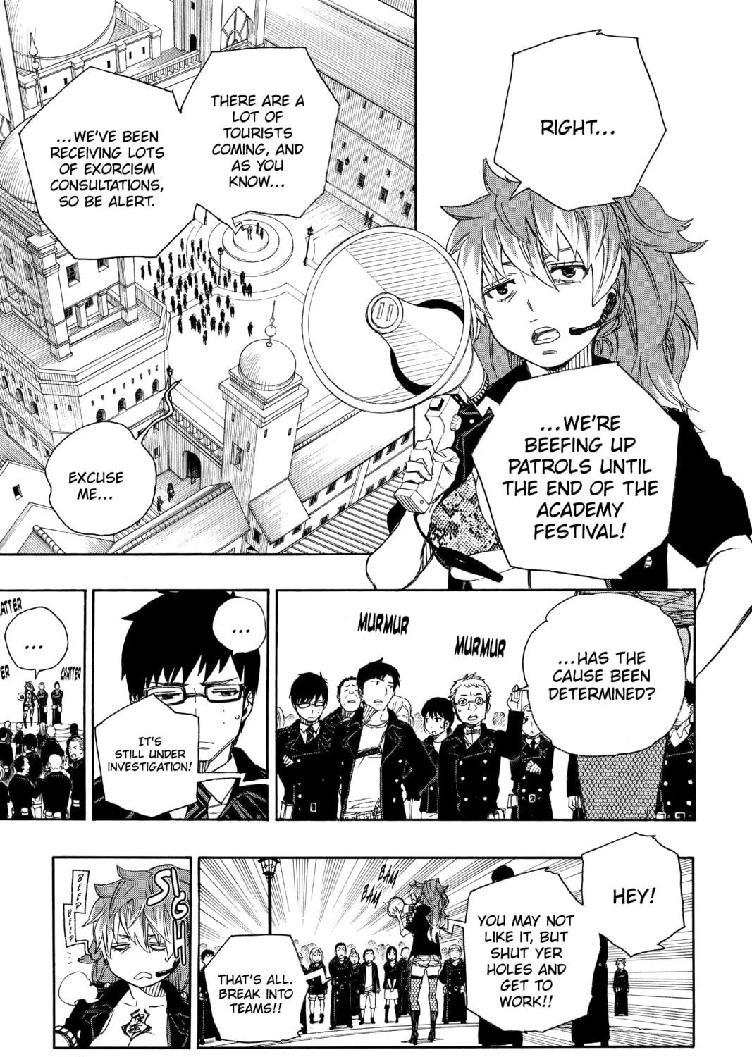 Read Blue Exorcist chapter 47 image 4 on Lezhin