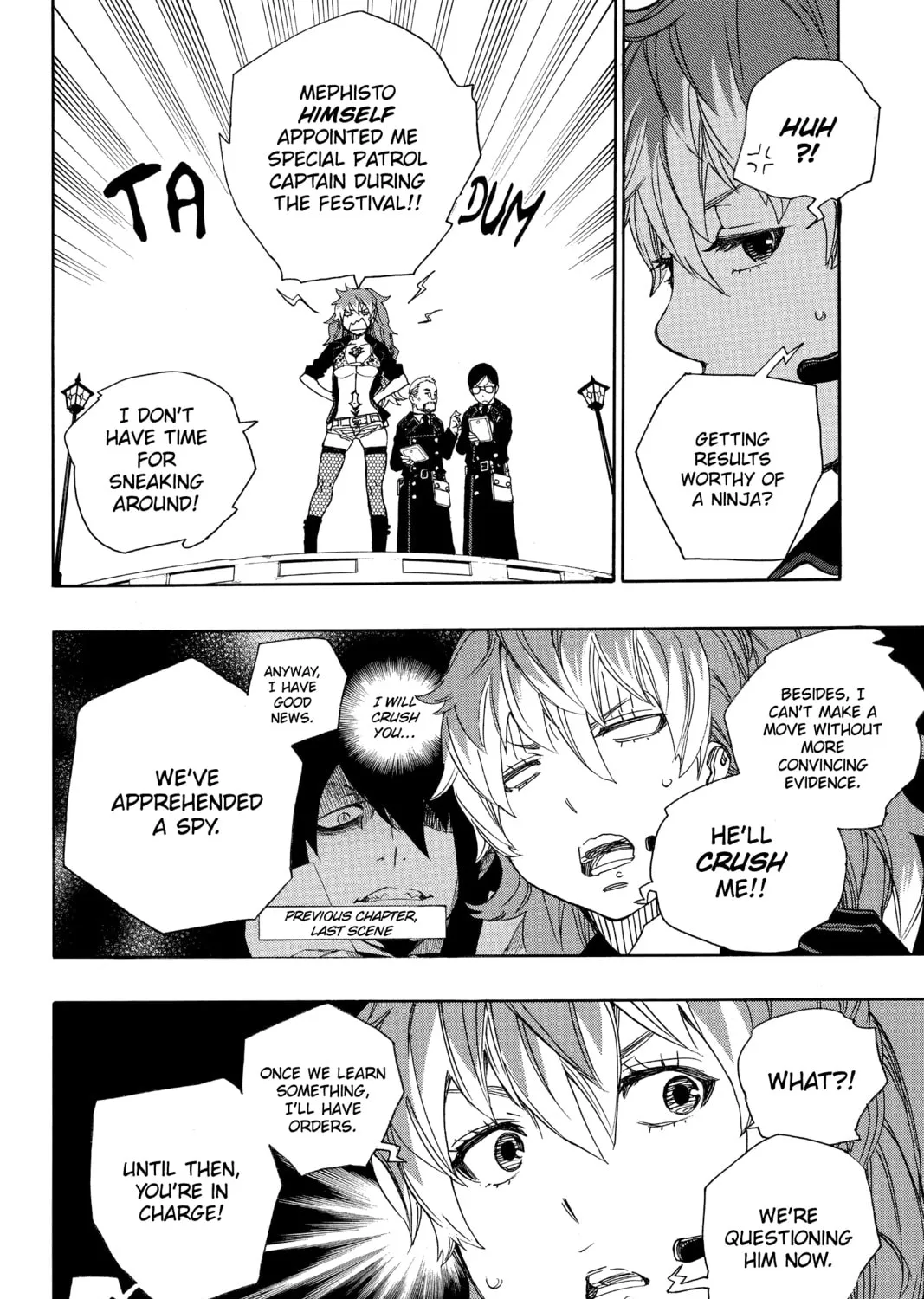 Read Blue Exorcist chapter 47 image 6 on Lezhin