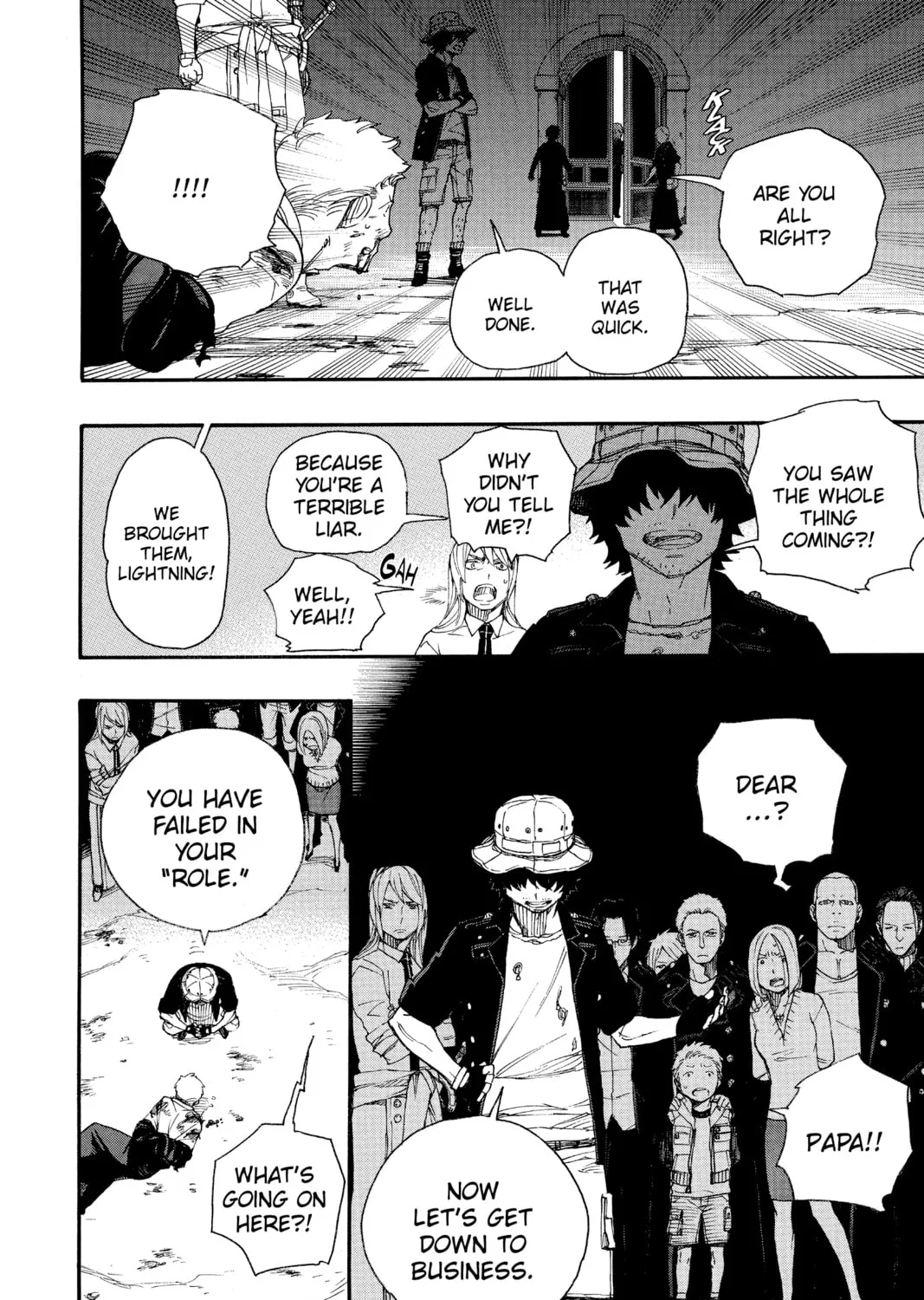 Read Blue Exorcist chapter 48 image 14 on Lezhin