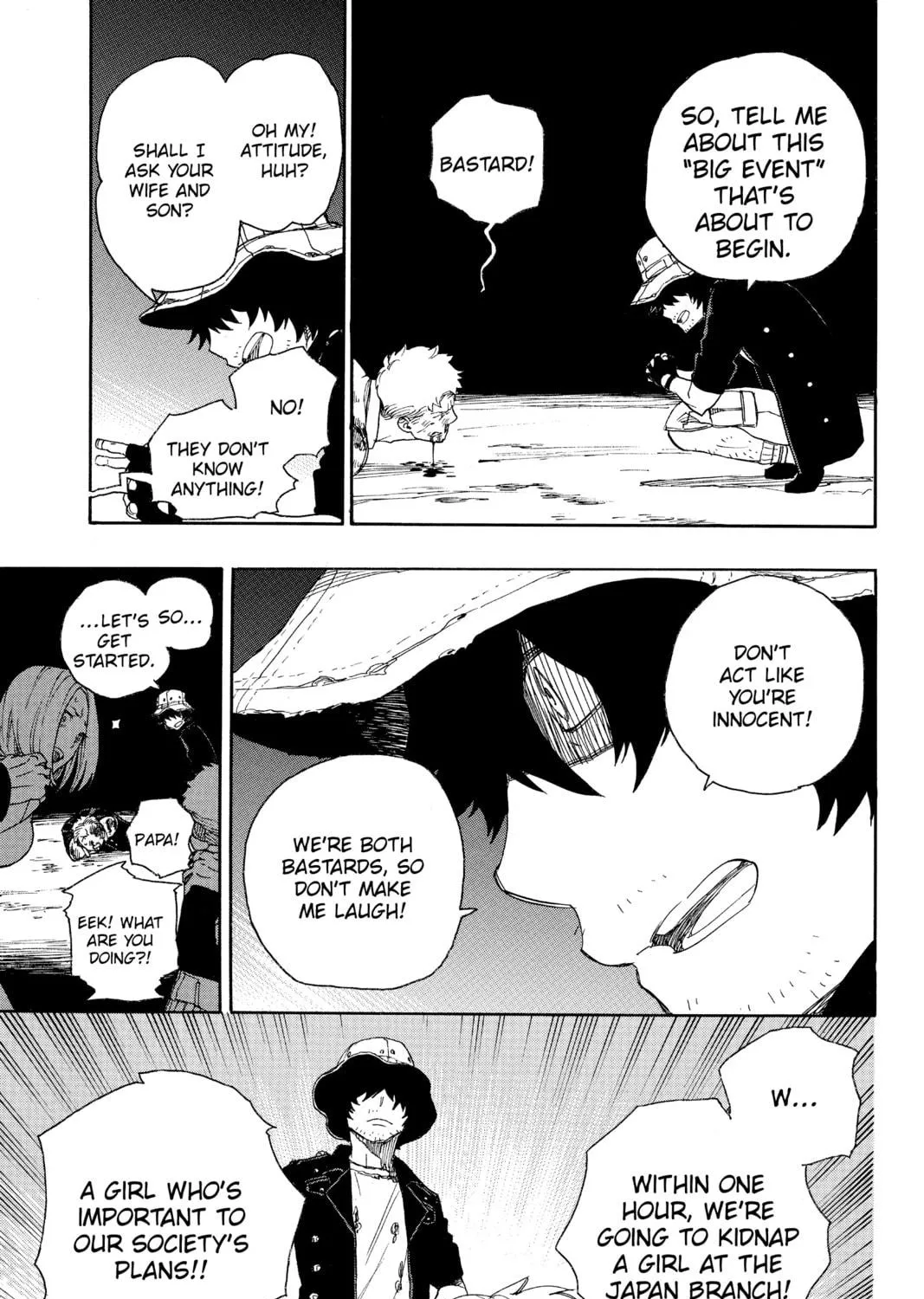 Read Blue Exorcist chapter 48 image 16 on Lezhin