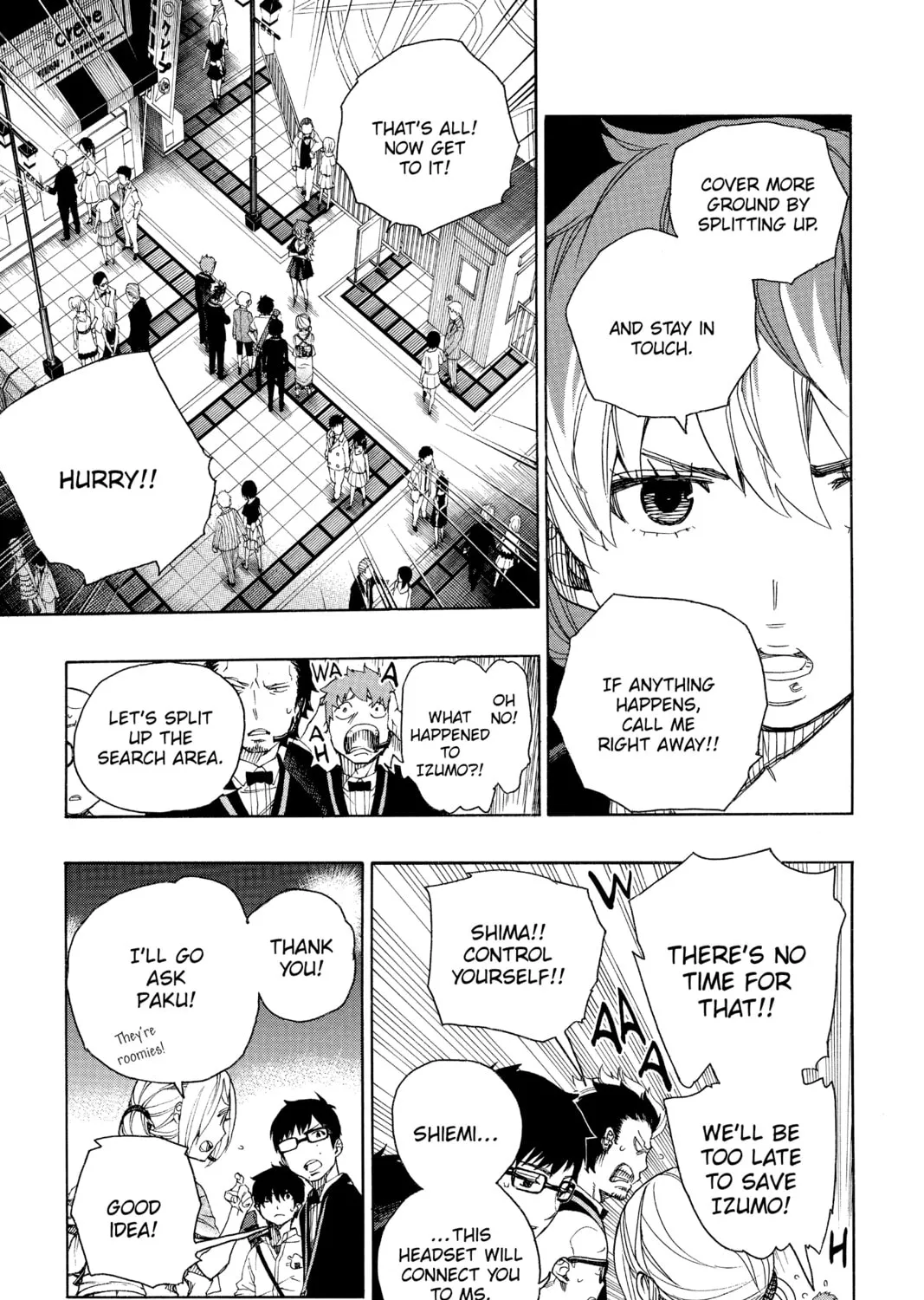 Read Blue Exorcist chapter 48 image 24 on Lezhin