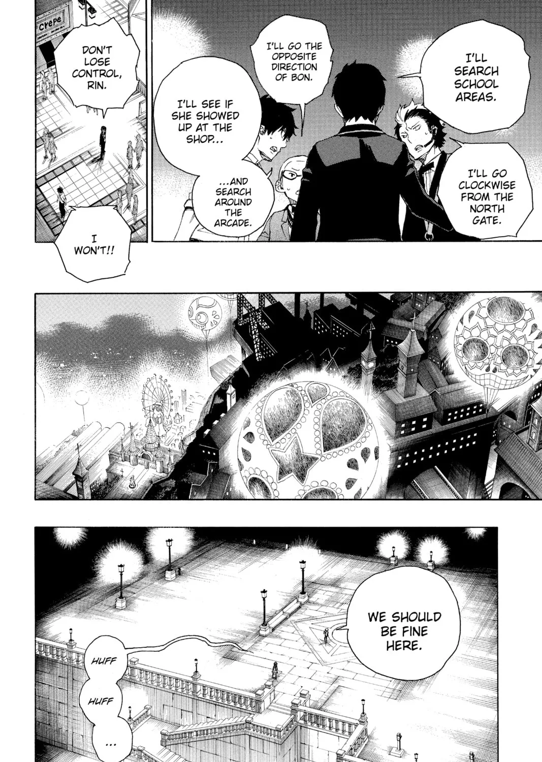Read Blue Exorcist chapter 48 image 26 on Lezhin