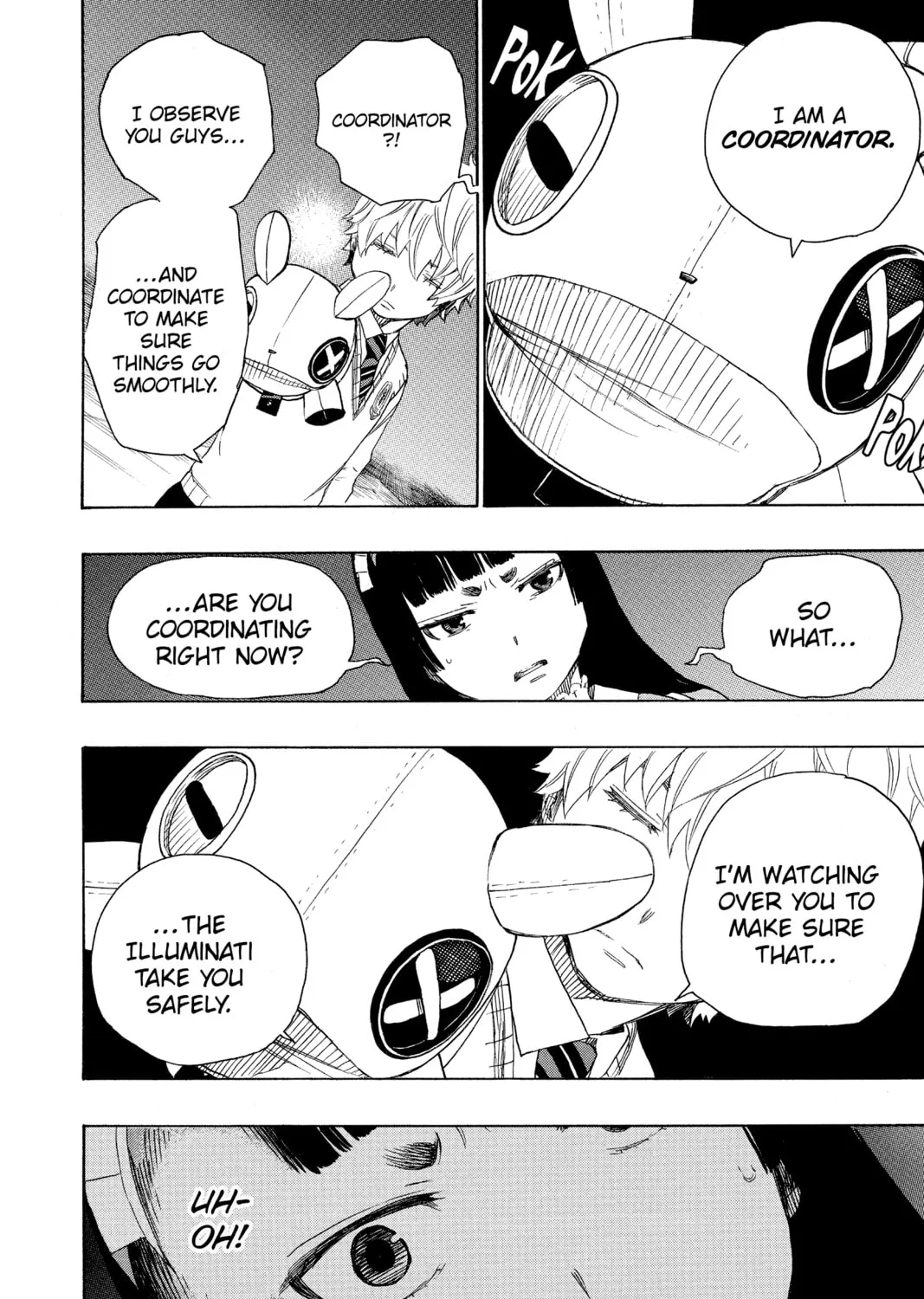 Read Blue Exorcist chapter 48 image 30 on Lezhin