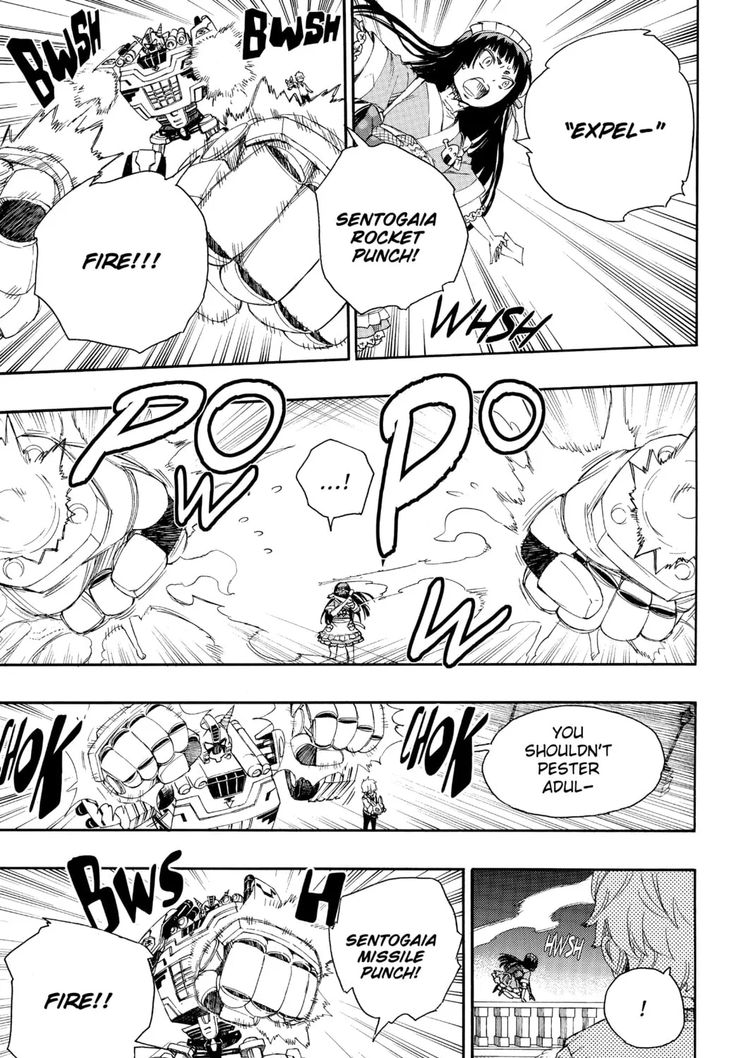 Read Blue Exorcist chapter 48 image 36 on Lezhin