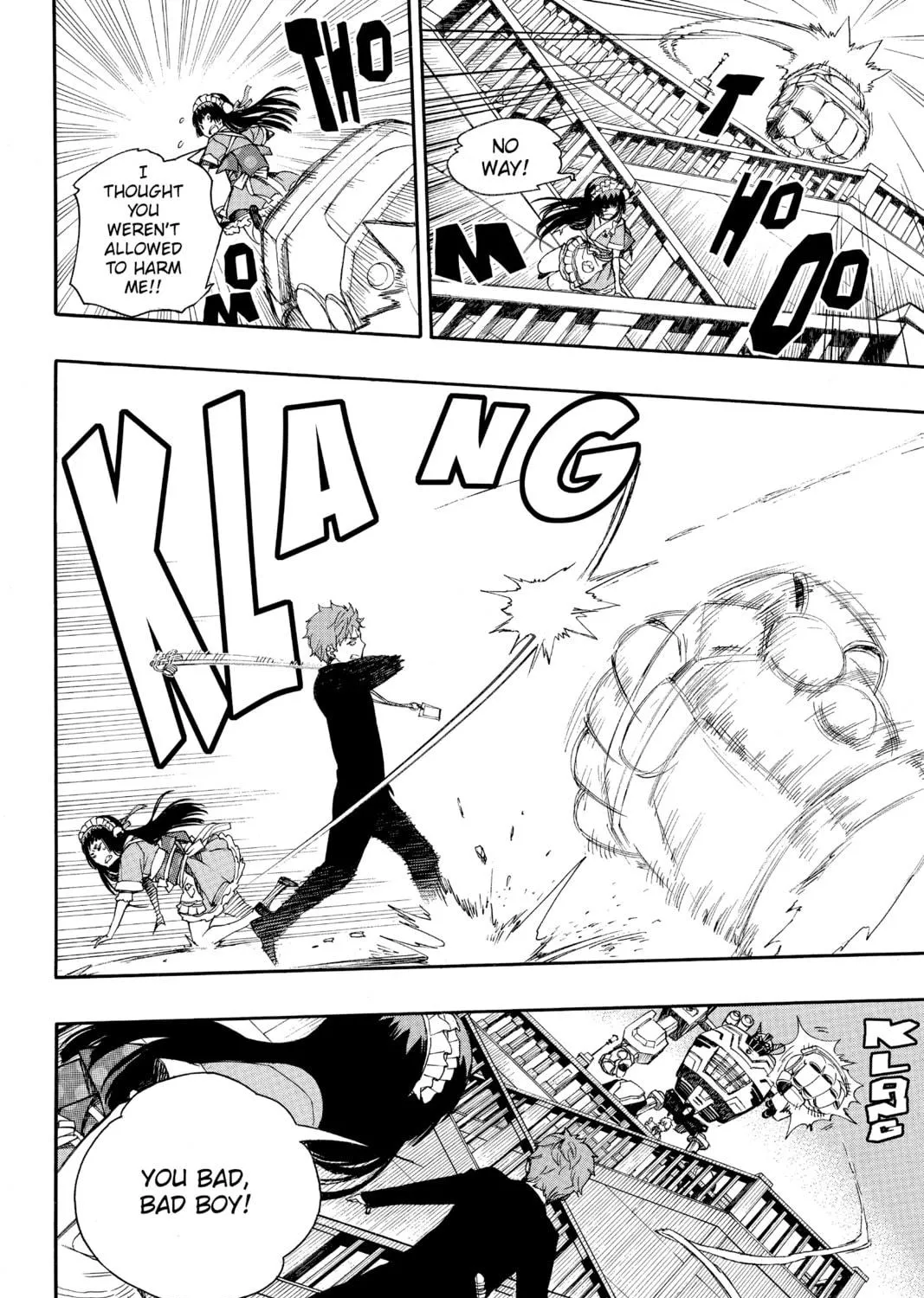 Read Blue Exorcist chapter 48 image 38 on Lezhin