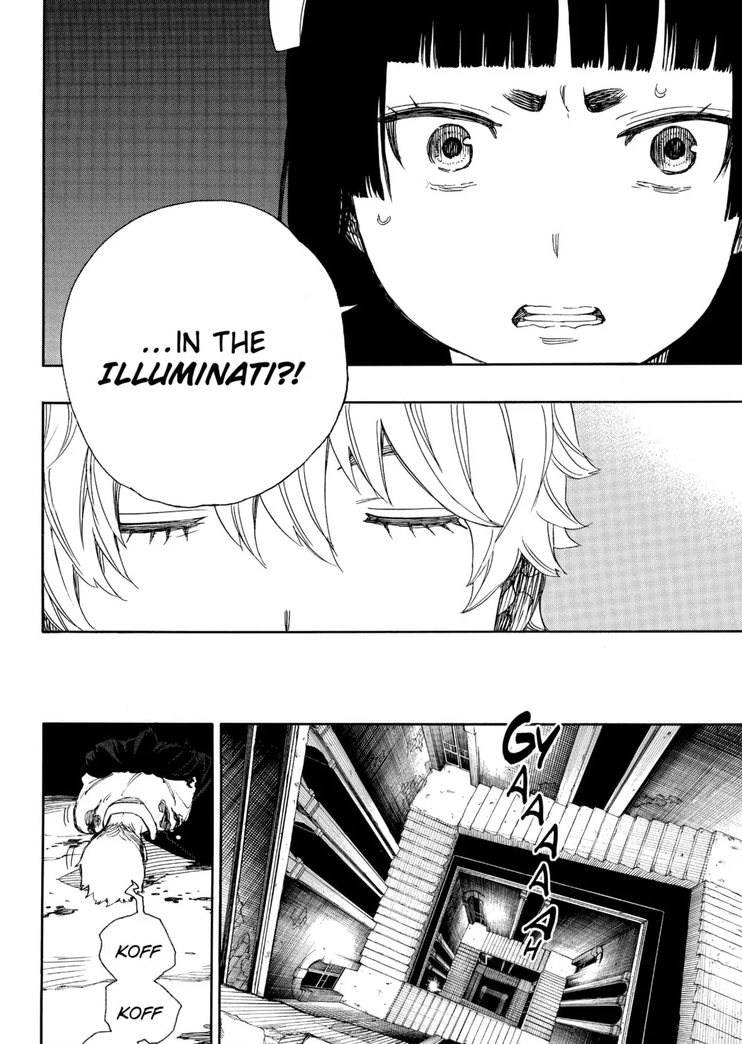 Read Blue Exorcist chapter 48 image 6 on Lezhin