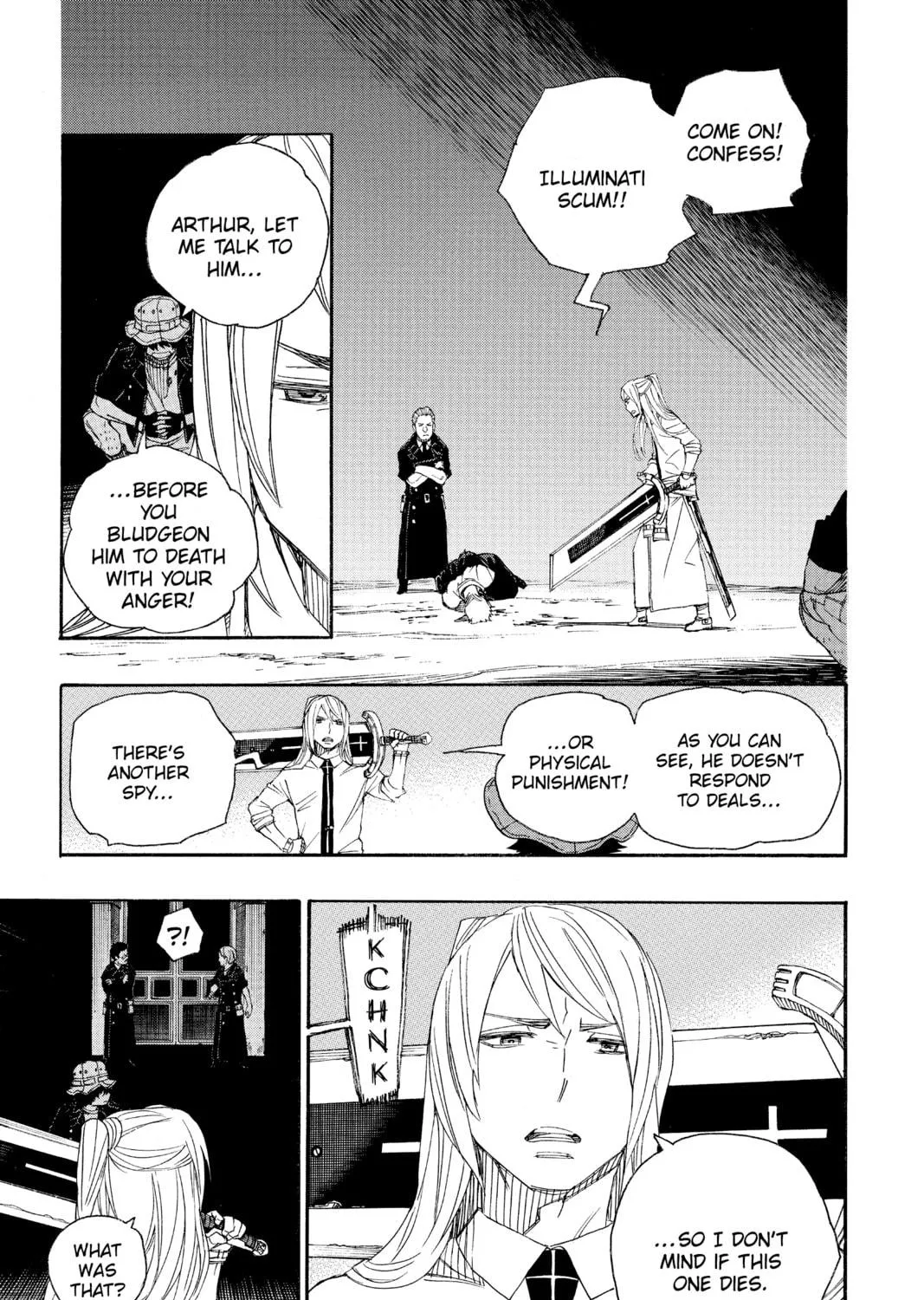 Read Blue Exorcist chapter 48 image 8 on Lezhin