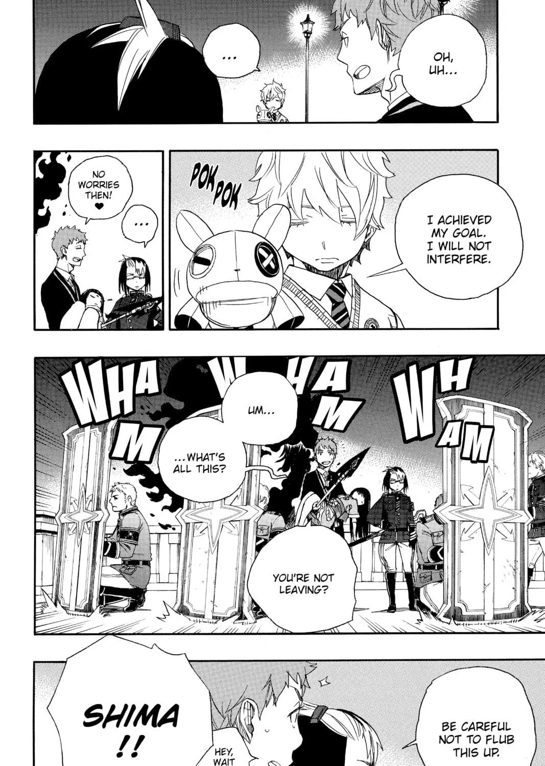Read Blue Exorcist chapter 49 image 10 on Lezhin