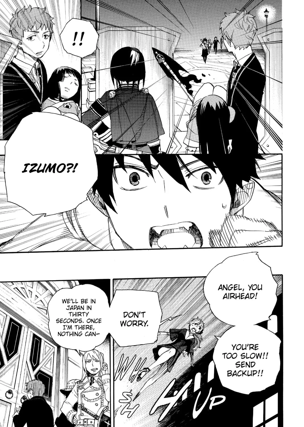 Read Blue Exorcist chapter 49 image 12 on Lezhin