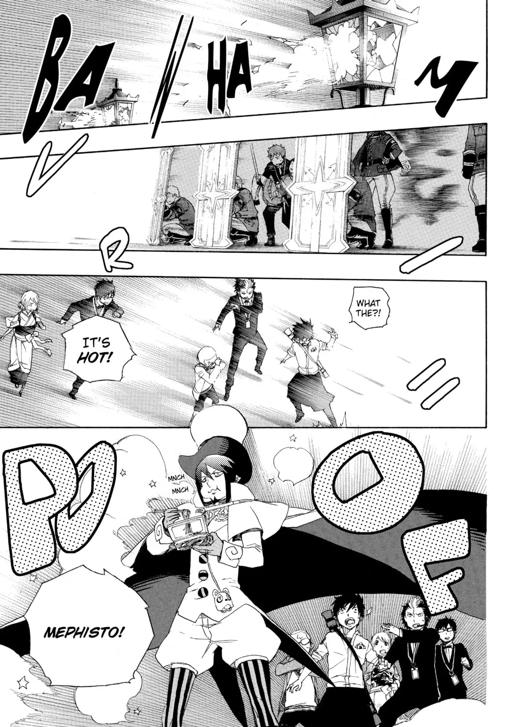 Read Blue Exorcist chapter 49 image 20 on Lezhin