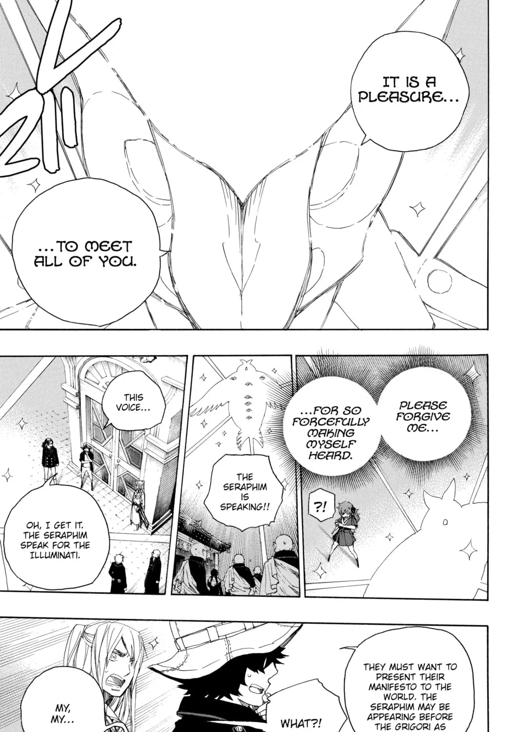 Read Blue Exorcist chapter 49 image 24 on Lezhin