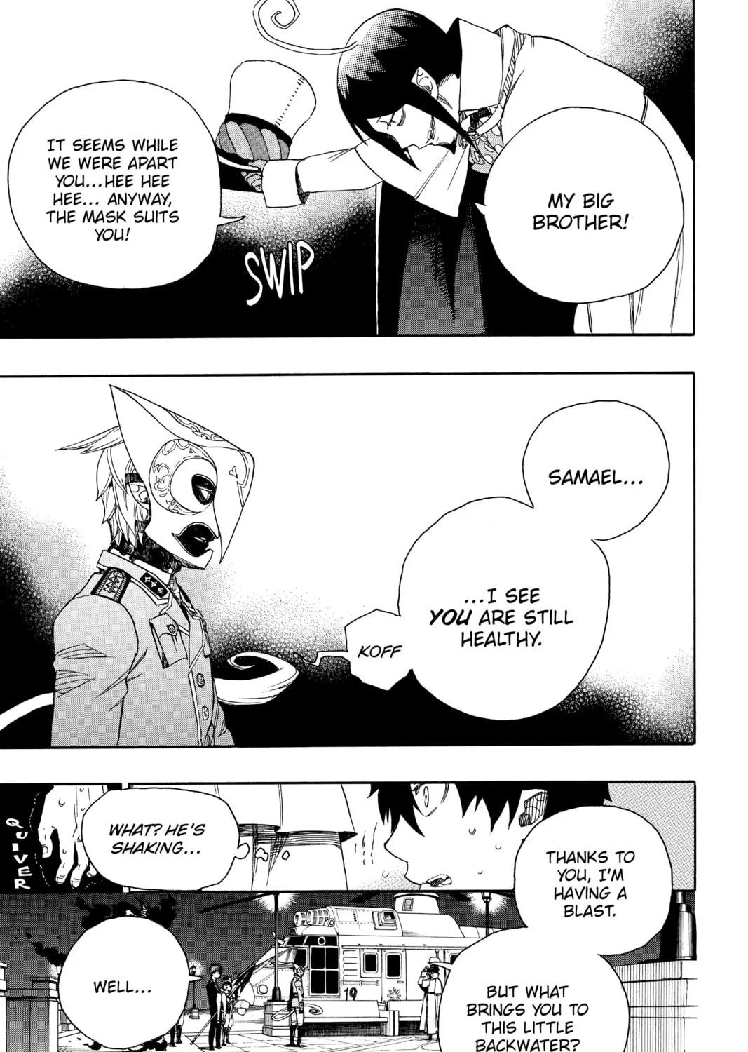 Read Blue Exorcist chapter 49 image 28 on Lezhin