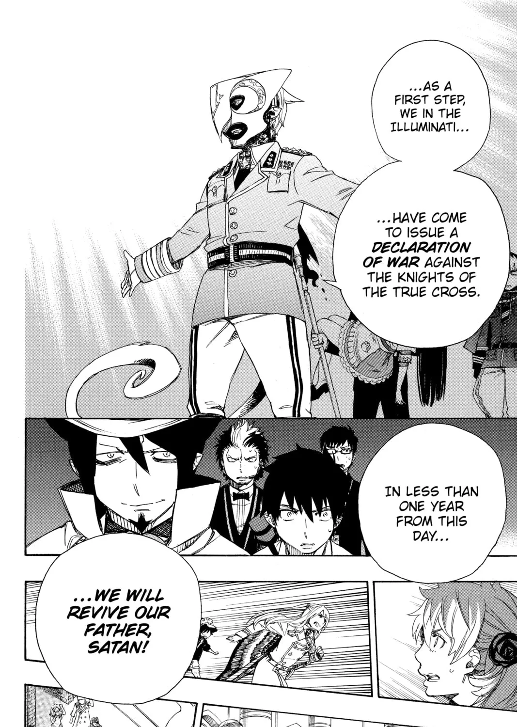Read Blue Exorcist chapter 49 image 30 on Lezhin