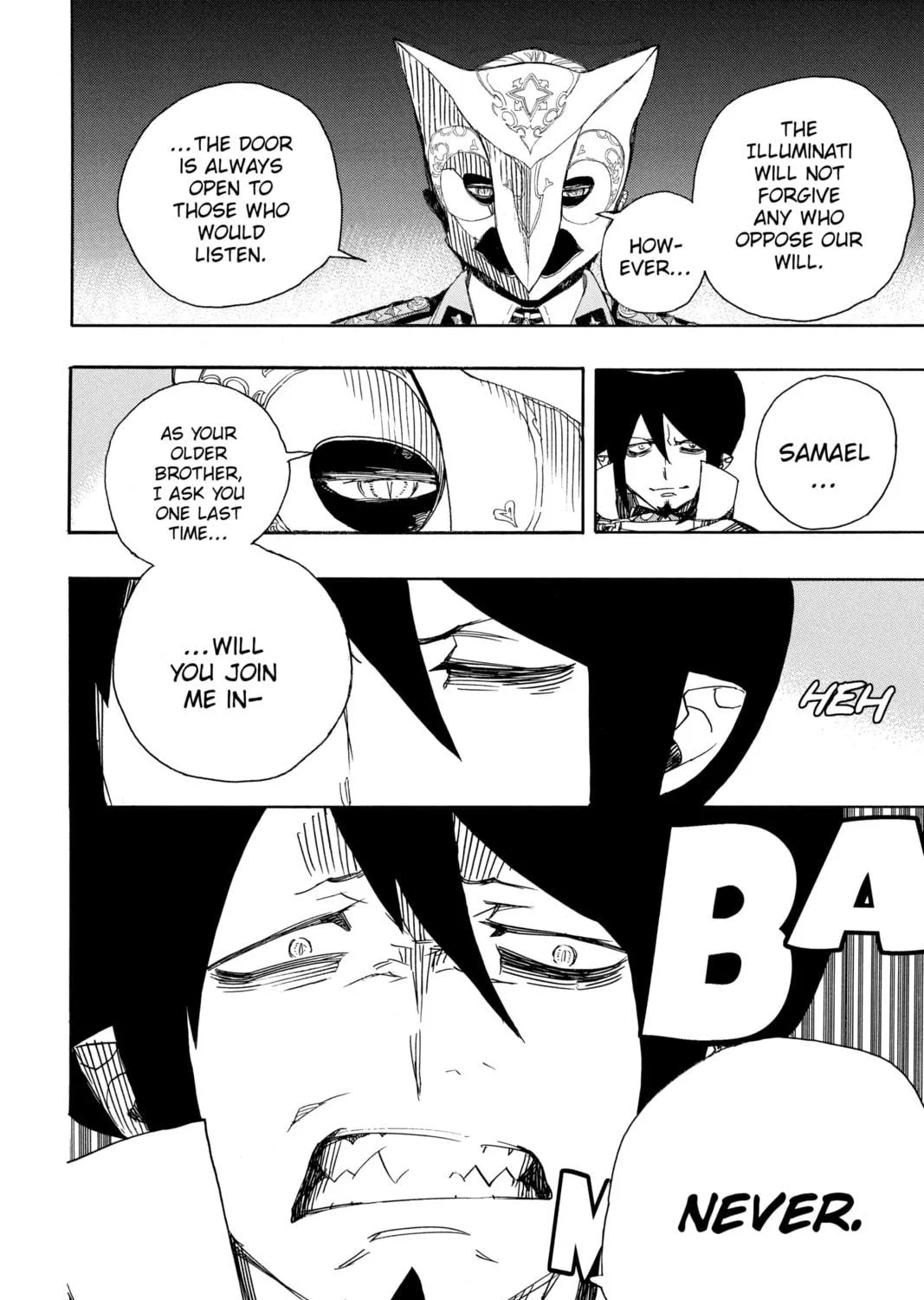 Read Blue Exorcist chapter 49 image 34 on Lezhin