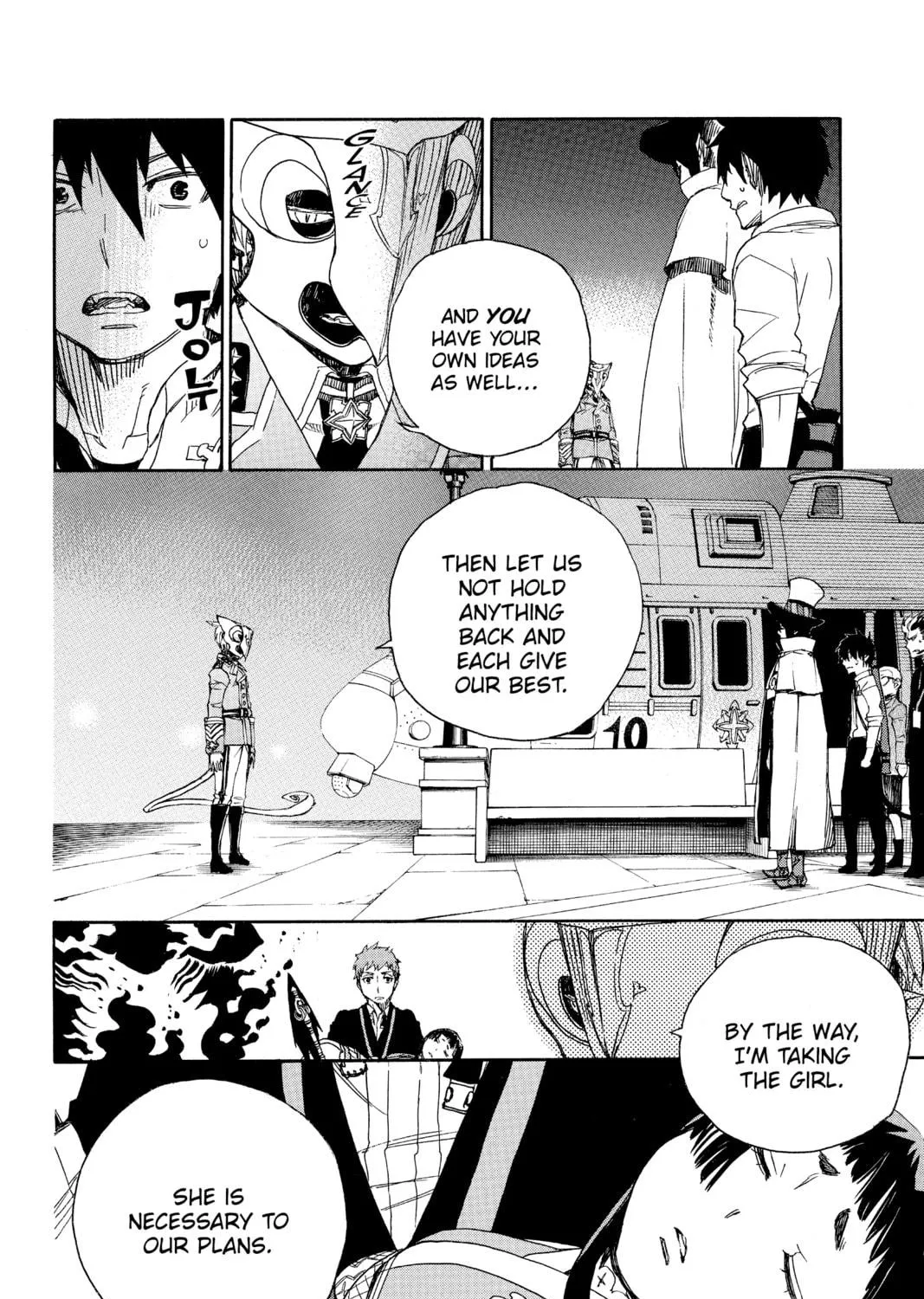 Read Blue Exorcist chapter 49 image 38 on Lezhin