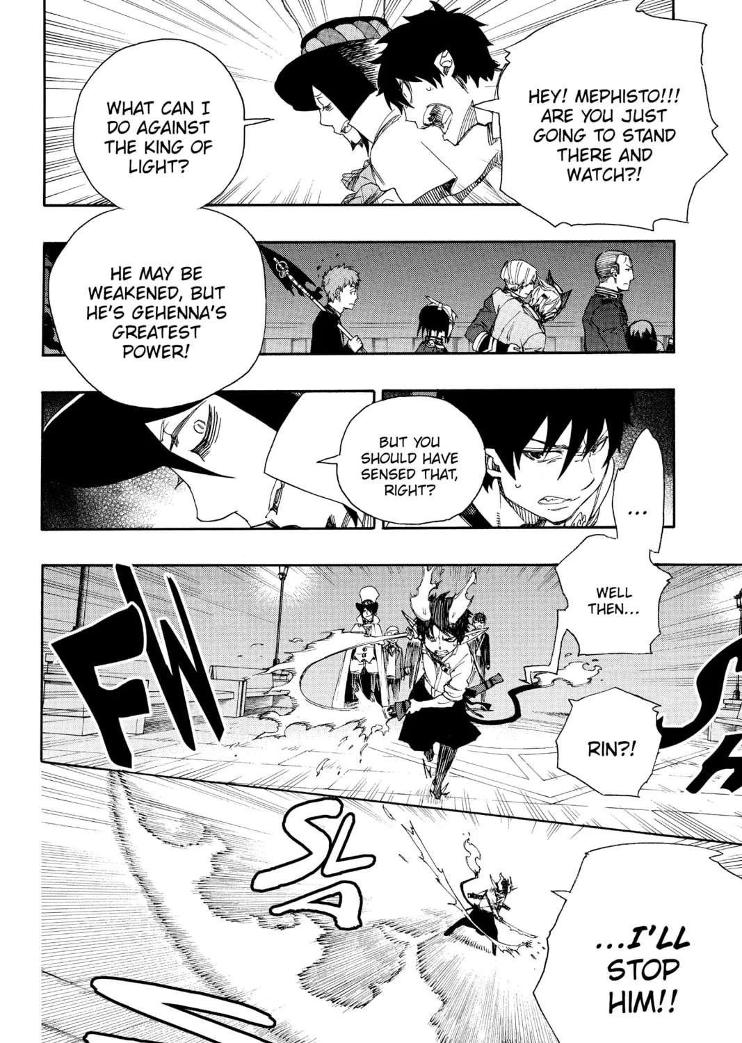 Read Blue Exorcist chapter 49 image 42 on Lezhin