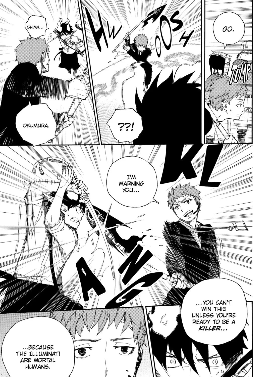 Read Blue Exorcist chapter 49 image 44 on Lezhin