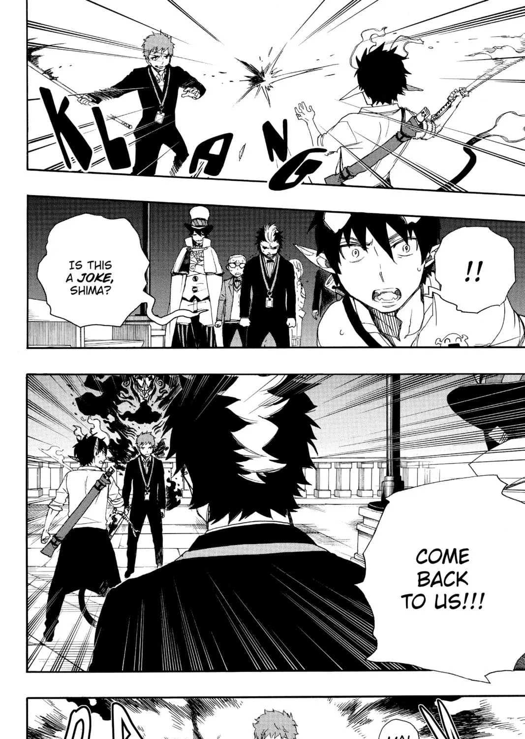 Read Blue Exorcist chapter 49 image 46 on Lezhin