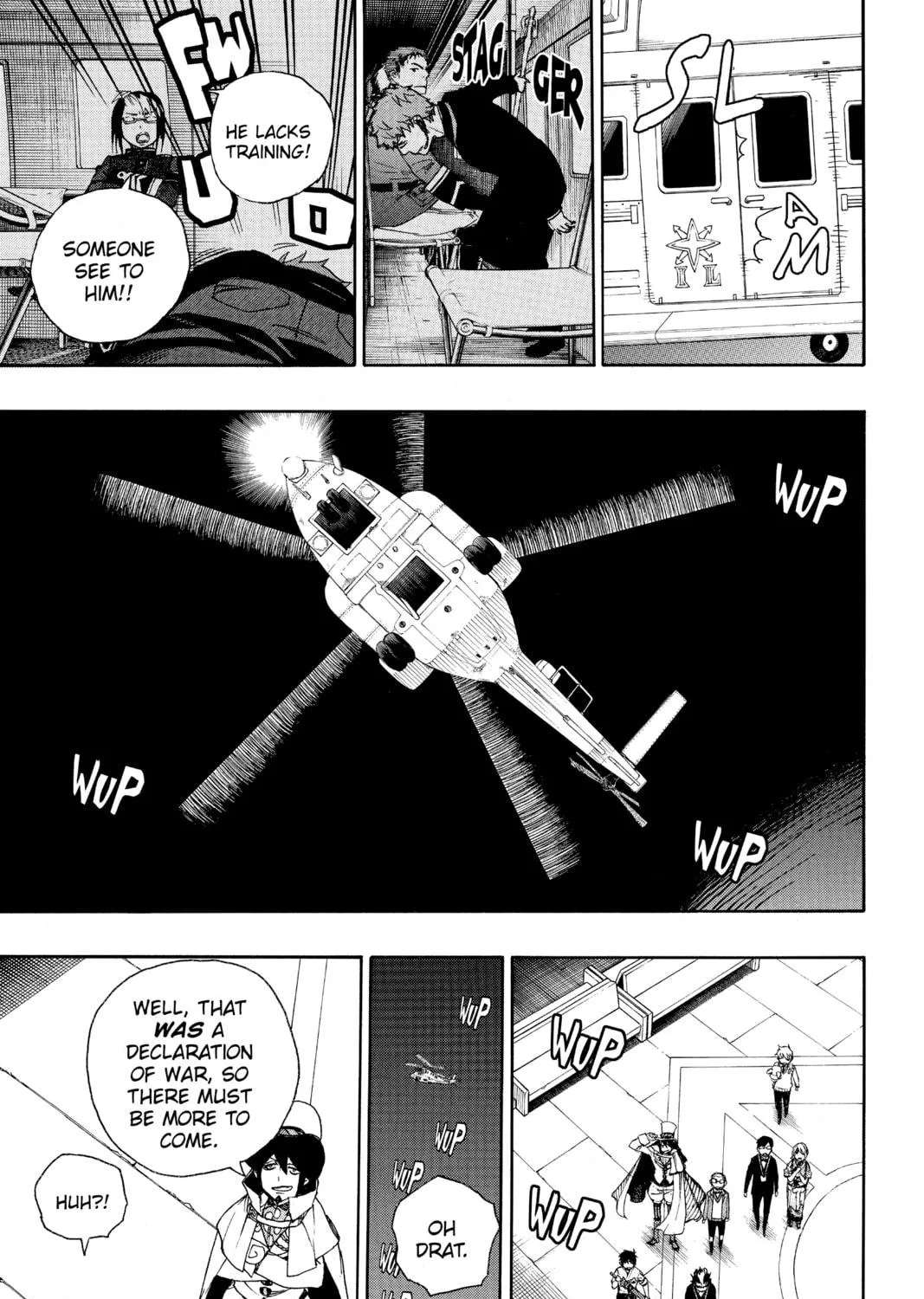 Read Blue Exorcist chapter 49 image 52 on Lezhin