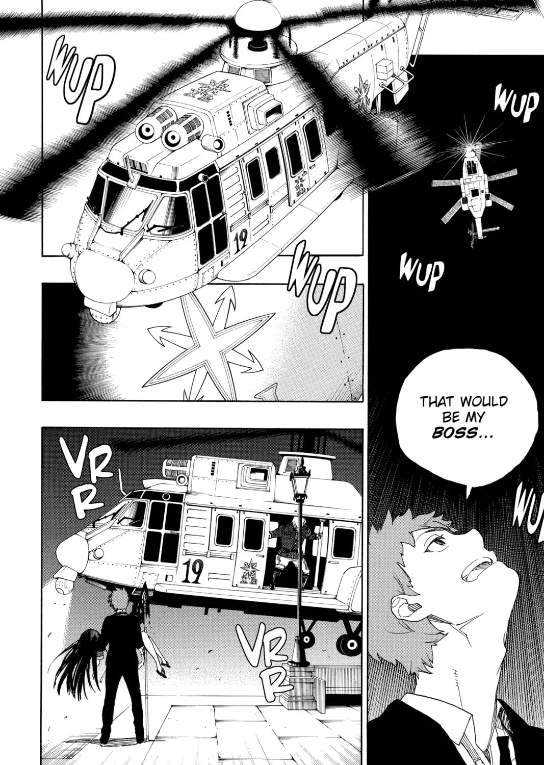 Read Blue Exorcist chapter 49 image 6 on Lezhin