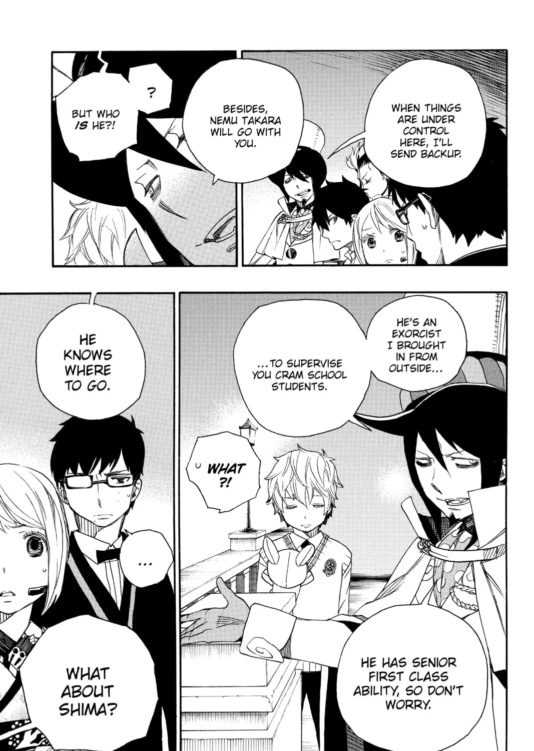 Read Blue Exorcist chapter 49 image 62 on Lezhin