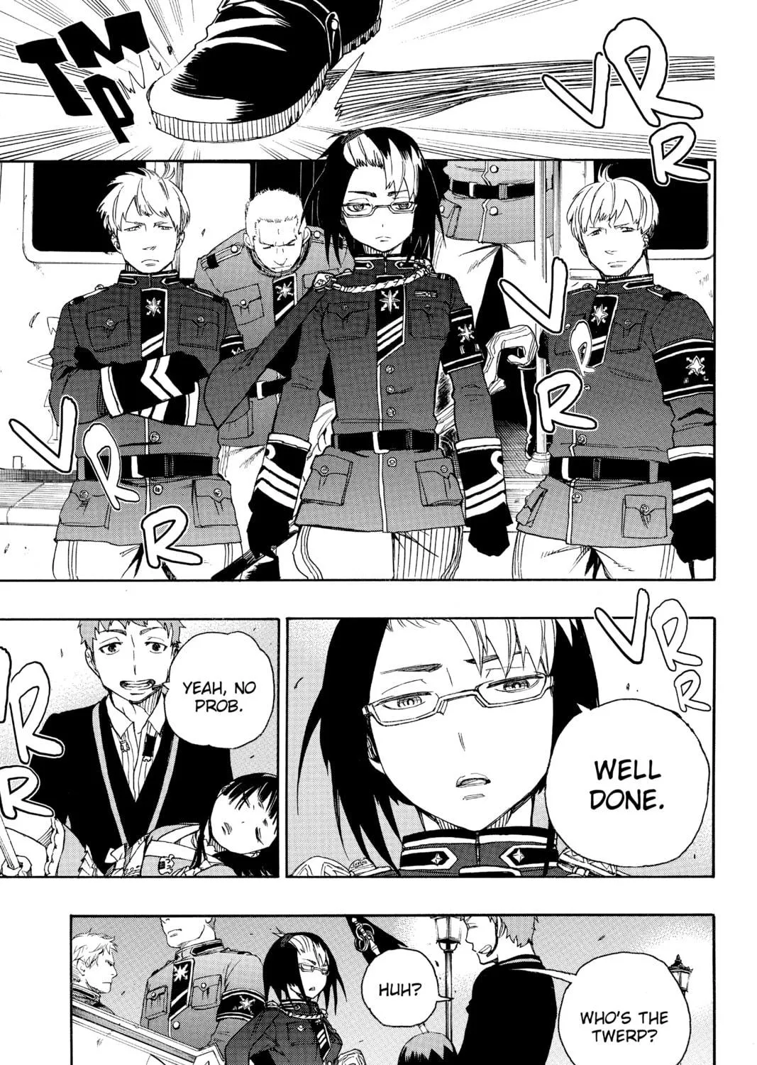 Read Blue Exorcist chapter 49 image 8 on Lezhin