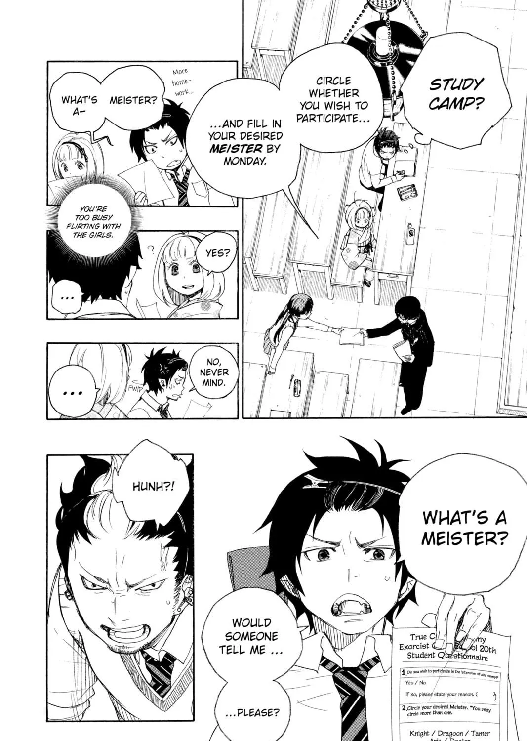 Read Blue Exorcist chapter 5 image 10 on Lezhin