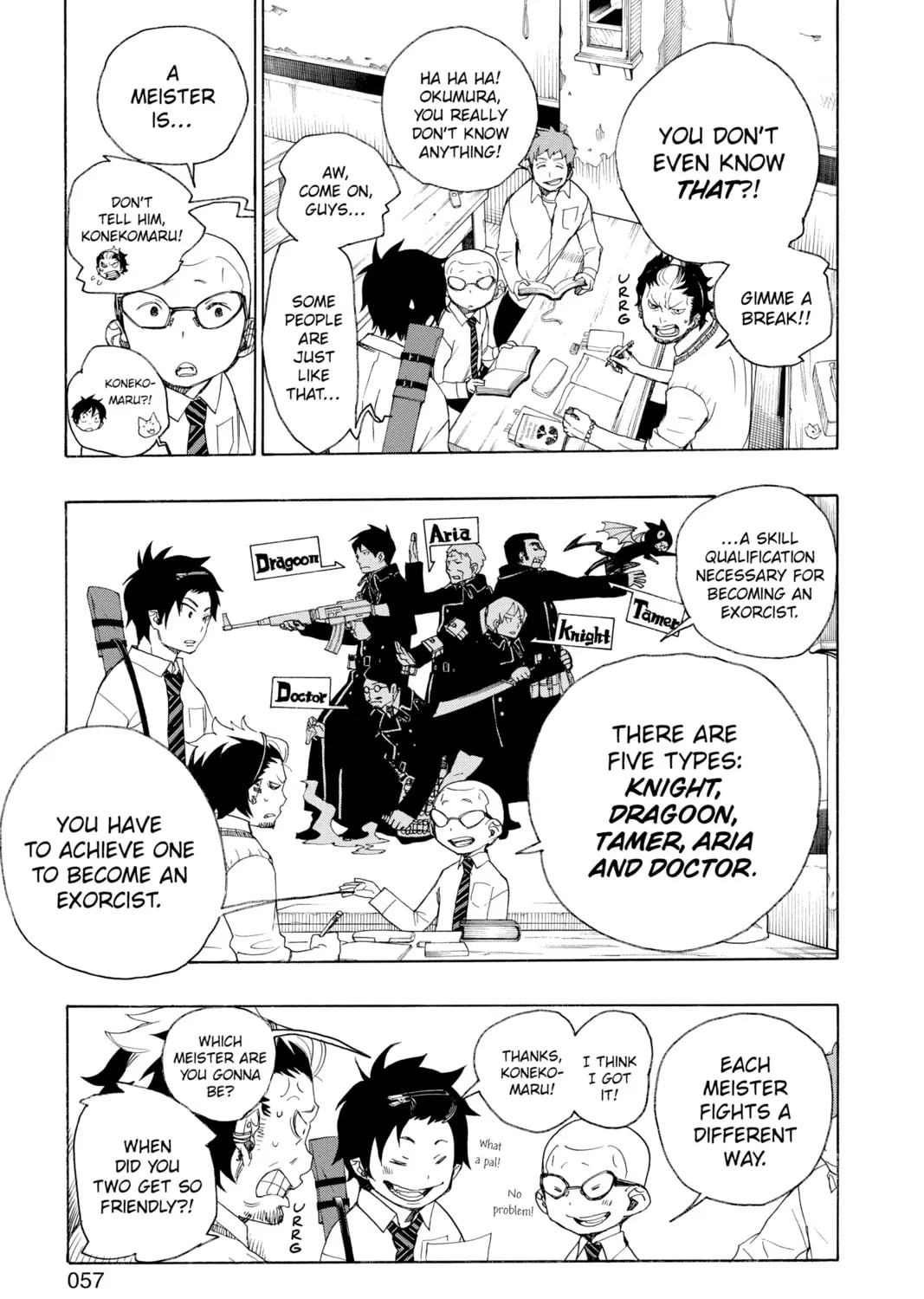 Read Blue Exorcist chapter 5 image 12 on Lezhin