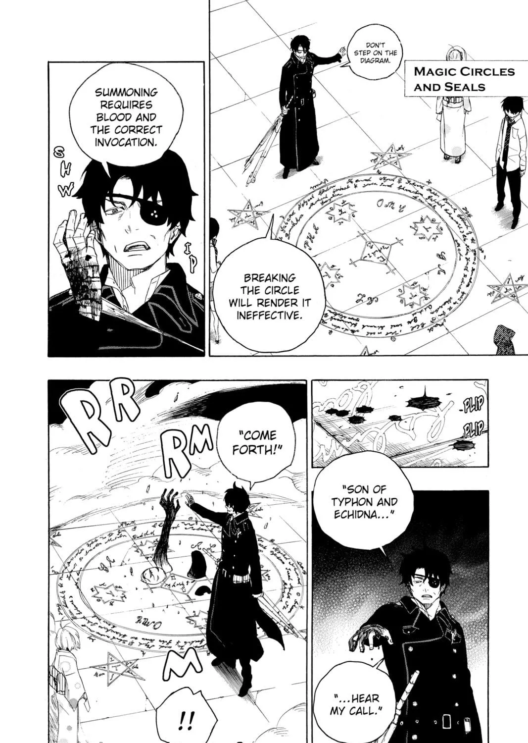 Read Blue Exorcist chapter 5 image 18 on Lezhin