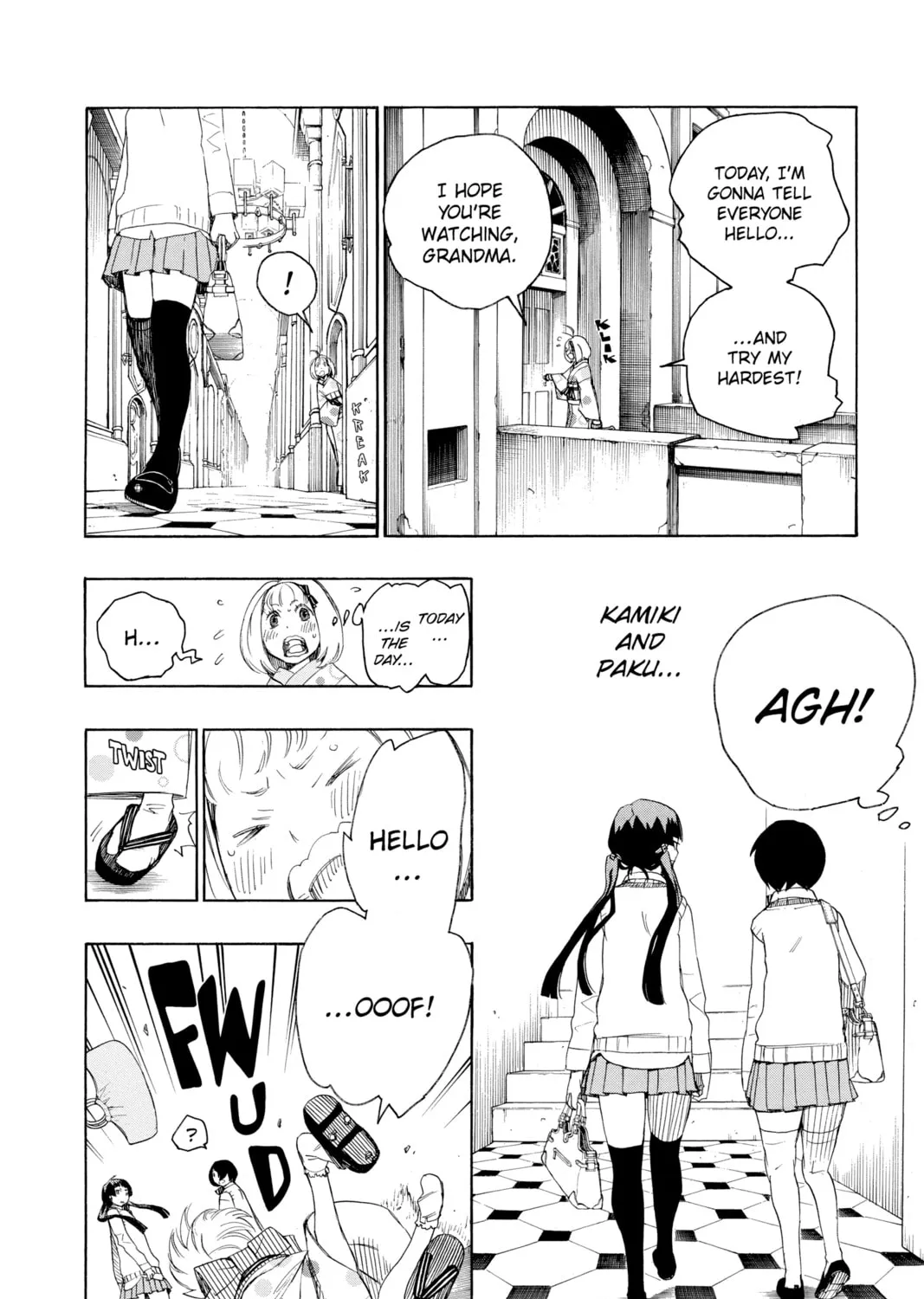 Read Blue Exorcist chapter 5 image 2 on Lezhin