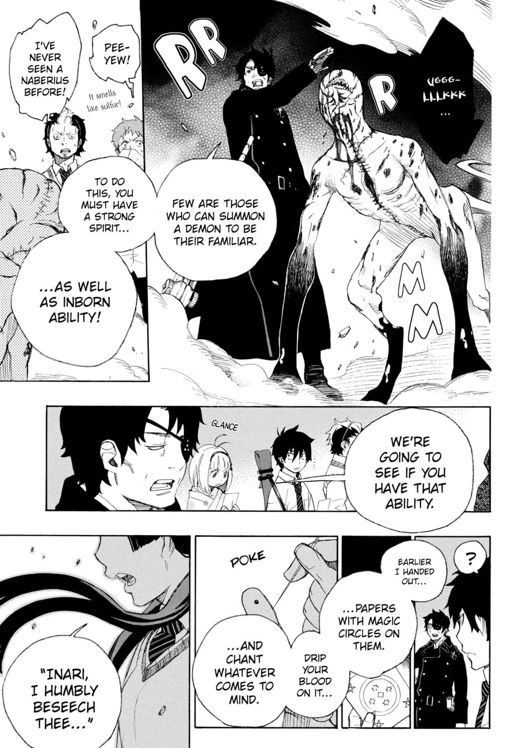 Read Blue Exorcist chapter 5 image 20 on Lezhin
