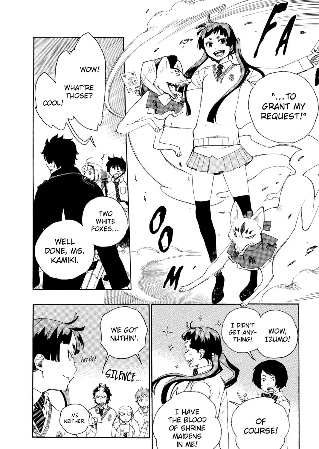 Read Blue Exorcist chapter 5 image 22 on Lezhin