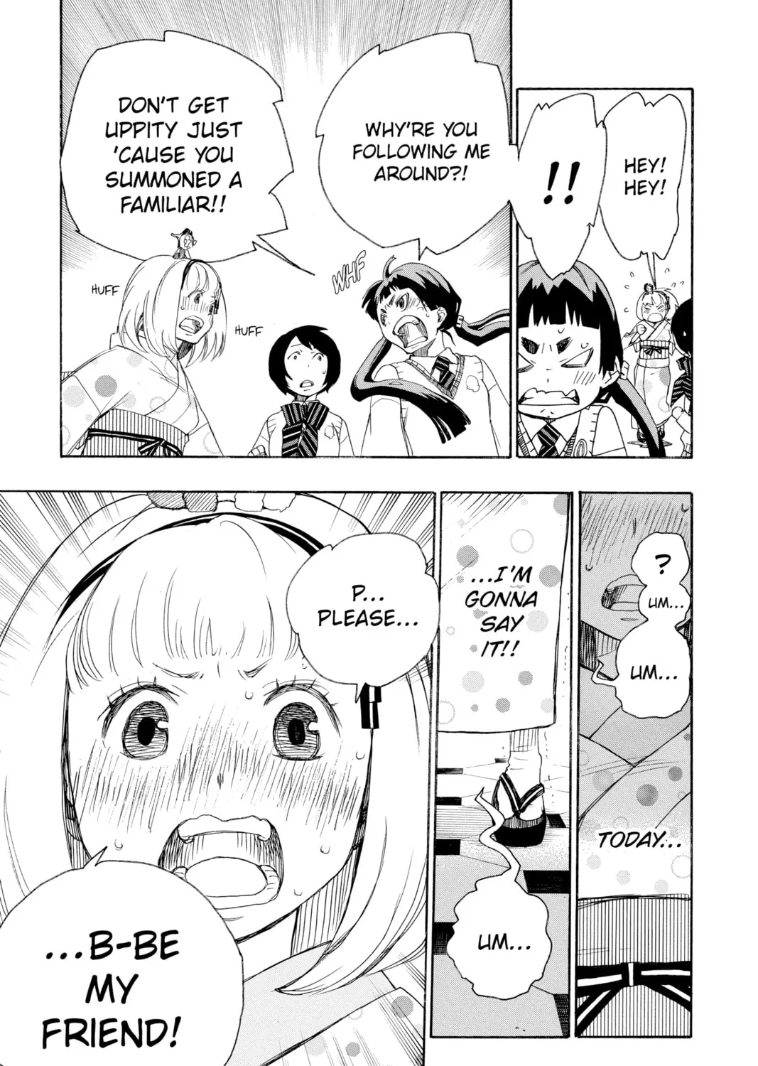 Read Blue Exorcist chapter 5 image 32 on Lezhin