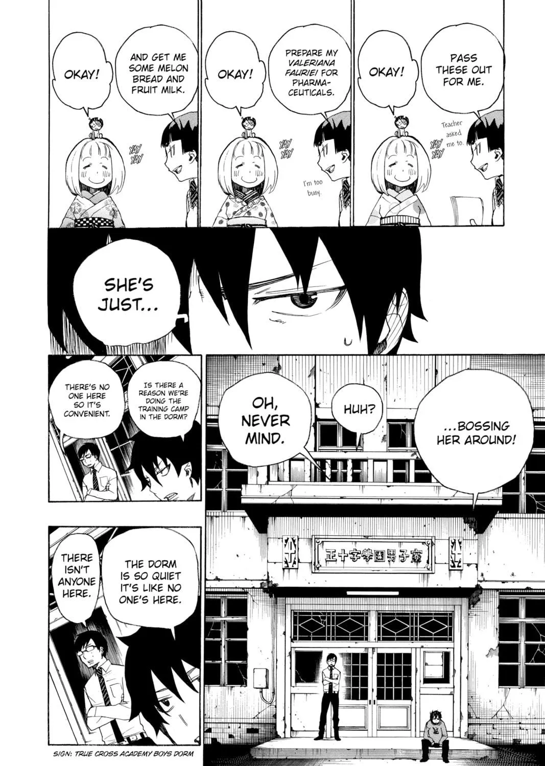 Read Blue Exorcist chapter 5 image 38 on Lezhin