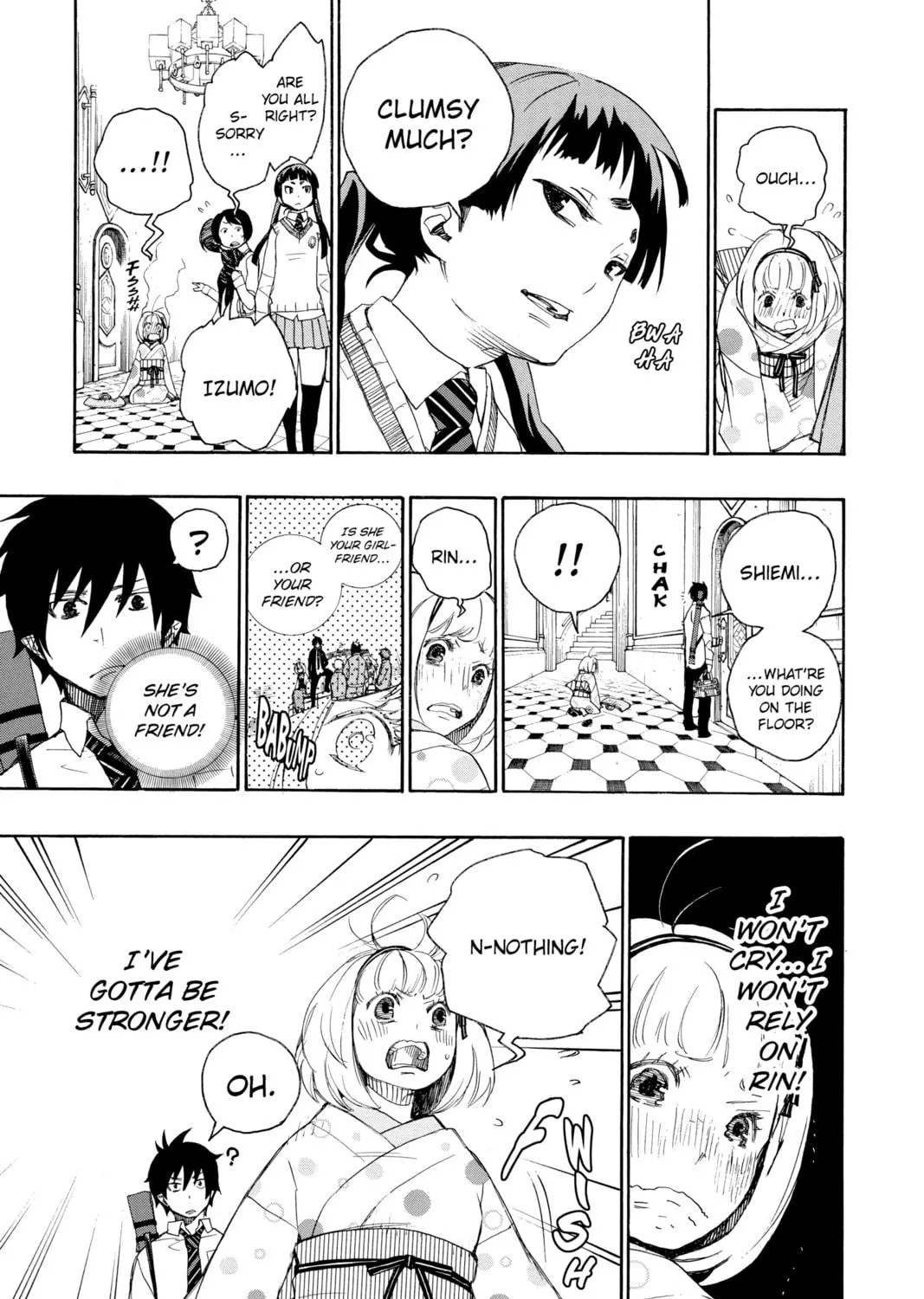 Read Blue Exorcist chapter 5 image 4 on Lezhin