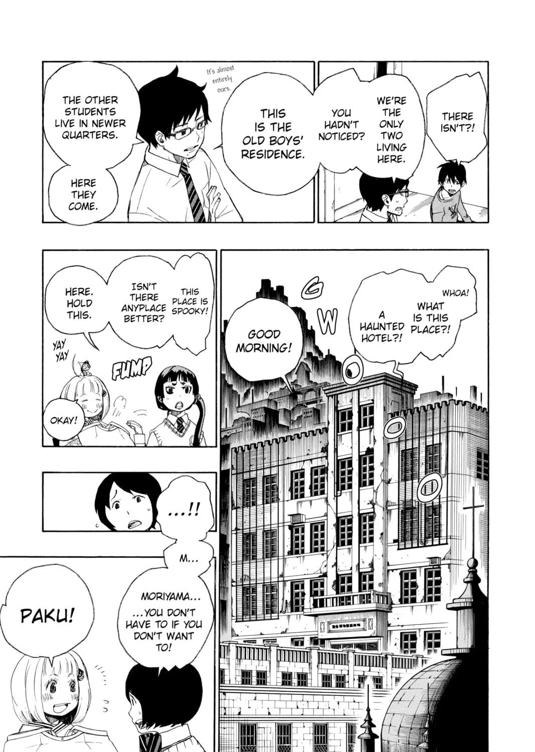 Read Blue Exorcist chapter 5 image 40 on Lezhin