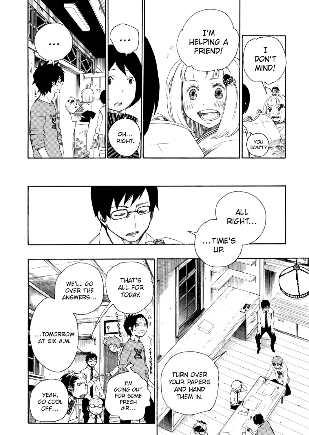 Read Blue Exorcist chapter 5 image 42 on Lezhin