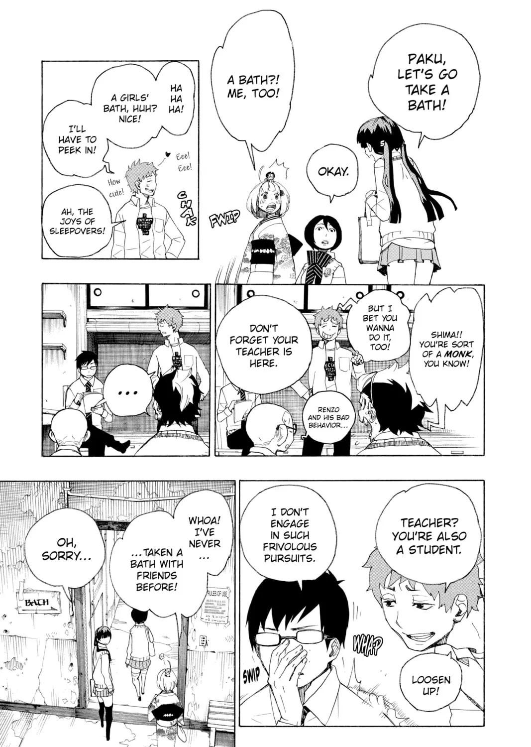 Read Blue Exorcist chapter 5 image 44 on Lezhin