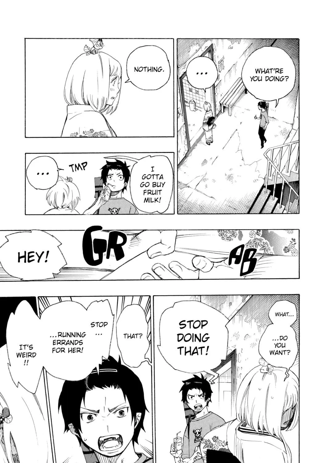 Read Blue Exorcist chapter 5 image 48 on Lezhin