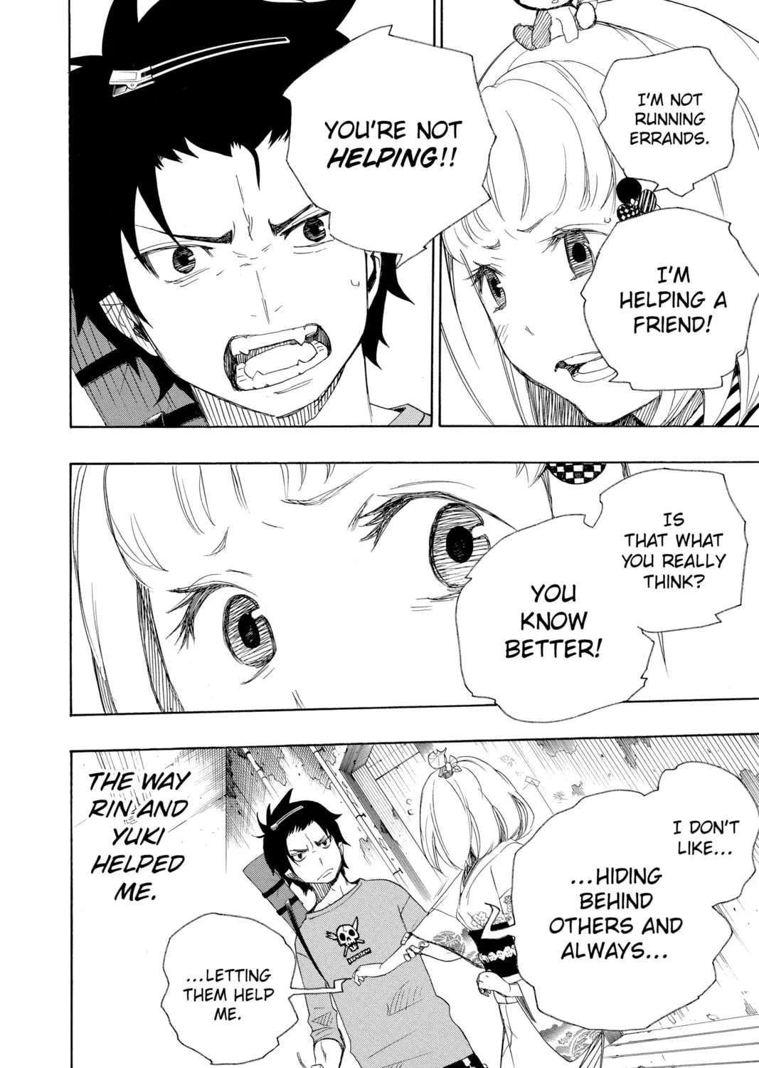 Read Blue Exorcist chapter 5 image 50 on Lezhin